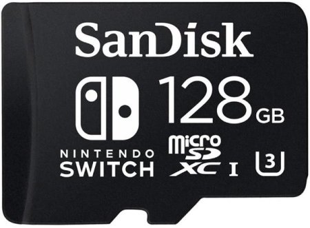 MicroSDXC for Nintendo Switch Карта памяти 128GB