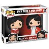 фигурки Набор из двух фигурок Funko POP! Rocks: Джек Уайт и Мег Уайт (Jack White & Meg White 2PK) Белые полосы (The White Stripes) (61428) 9,5 см