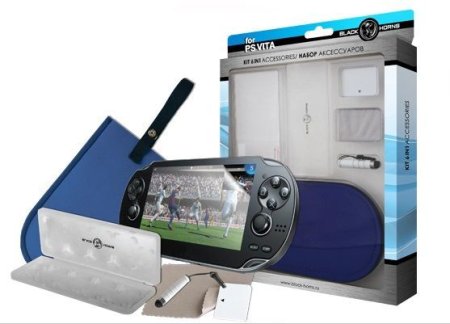 Набор аксессуаров 6 в 1 Черный (PS Vita)
