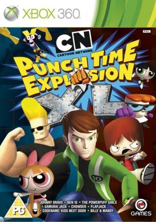 Cartoon Network Punch Time Explosion XL (Xbox 360) USED Б/У