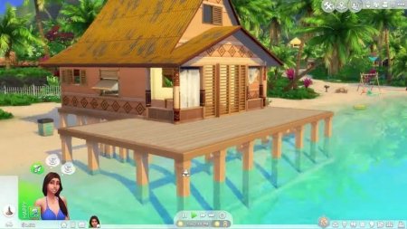 Игра The Sims 4 + Дополнение The Sims 4: Жизнь на острове (Island Living) (PS4) Playstation 4