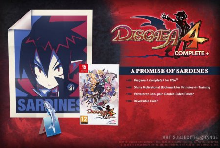  Disgaea 4 Complete + A Promise of Sardines Edition (Switch)  Nintendo Switch