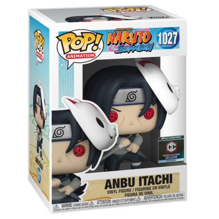 фигурки Фигурка Funko POP! Animation: Итачи Учиха (Itachi Uchiha Anbu (Exc)) Наруто: Ураганные хроники (Naruto Shippuden) (58149) 9,5 см