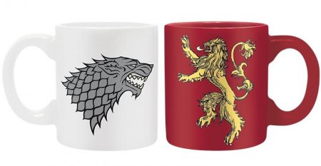    ABYstyle:    (Stark and Lannister)   (Game of Thrones) (ABYMUG196) 110  2 