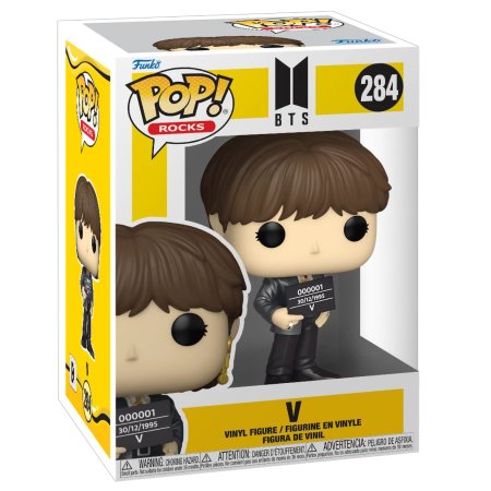 фигурки Фигурка Funko POP! Rocks: Ви (V) БТС Баттер (BTS Butter) (64049) 9,5 см
