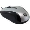 Мышь DEFENDER Optimum MM-140, чёрная/серебро (PC) 