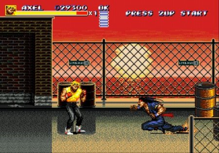 Коллекционный сборник 3 в 1 Улицы Ярости (Streets of Rage) (16BC-005) Русская Версия (16 bit) 