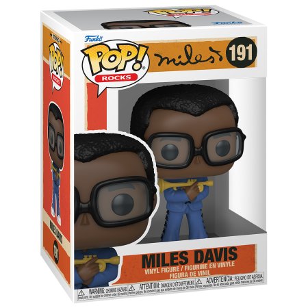 фигурки Фигурка Funko POP! Rocks: Майлз Дэвис (Miles Davis) (59639) 9,5 см