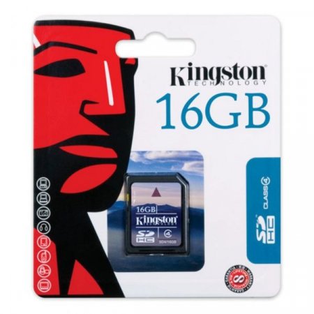 SDXC   16GB Kingston Class 4 (PC) 