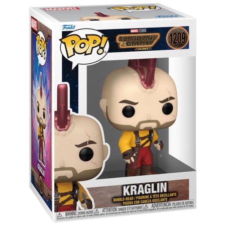 Фигурка Funko POP! Bobble: Краглин (Kraglin) Марвел: Стражи Галактики 3 (Marvel: Guardians Of The Galaxy 3) ((1209) 67517) 9,5 см