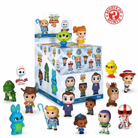  Funko Mystery Minis:      4 (Toy Story 4) (12PC PDQ (Exc3)) (37411) 4 
