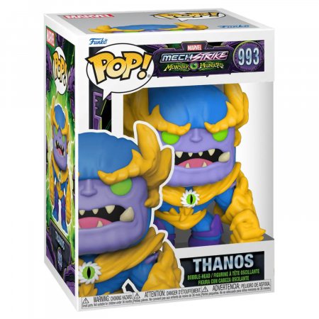   Funko POP! Bobble:  (Thanos) :  :    (Marvel: Mech Strike Monster Hunters) ((993) 61525) 9,5 