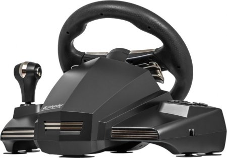 Руль игровой DEFENDER Hurricane PS3/PS4 (PS3) 
