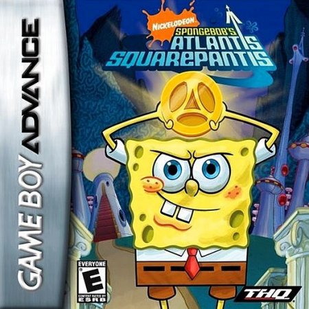    :  (SpongeBob's Atlantis SquarePantis)   (GBA)  Game boy