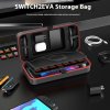Сумка для аксессуаров и консоли OIVO Carry Case (IV-SW288) Черный/Красный (Black/Red) (Switch OLED/Switch 2)