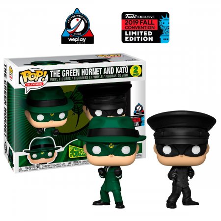   Funko POP! Vinyl:    ! (The Green Hornet and Kato! (NYCC 2019 Limited Edition Exclusive))  (DC) (43357) 9,5 