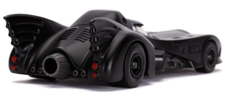 Модель машинки с фигуркой Jada Toys: Машинка Бэтмобиль 1989 года (Batmobile 1989) 1:32 + Фигурка Бэтмен (Batman) 7 см (31704) 