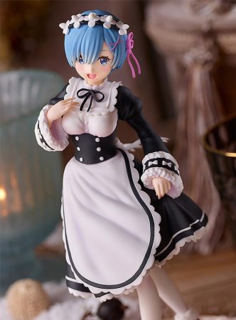 Фигурка Good Smile Company Pop Up Parade: Рем (Rem) Ре Зеро – жизнь с нуля в другом мире Снеговой Сезон (Re: Zero Ice Season) (4580416945363) 17 см 