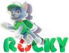 Светильник 3D 3DLightFX: Щенячий патруль: Маленький Рокки (Paw Patrol: Mini Rocky)