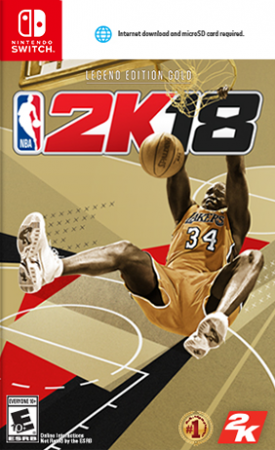  NBA 2K18 Legend Edition Gold (Switch)  Nintendo Switch