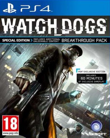  Watch Dogs Breakthrough edition   (PS4) Playstation 4