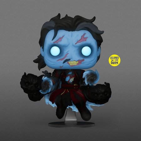 фигурки Фигурка Funko POP! Bobble: Мертвый Доктор Стрэндж светящийся (Dead Strange (GW) (Exc)) Марвел: Доктор Стрэндж - В мультивселенной безумия (Marvel: Doctor Strange in the MoM) ((1032) 65009) 9,5 см
