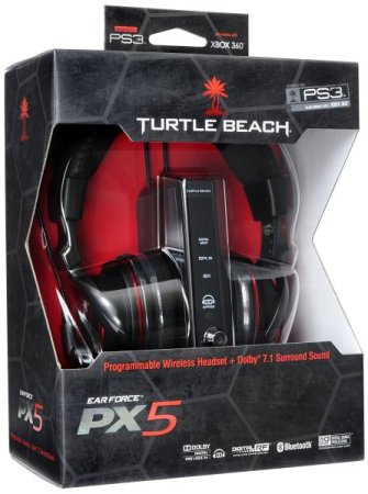 Гарнитура беспроводная Turtle Beach PX5 (PS3) 