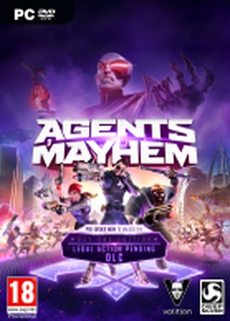 Agents of Mayhem Steelbook издание Русская Версия Box (PC)