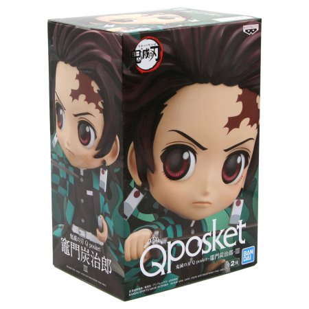 Фигурка Banpresto Q Posket: Танджиро Камадо Вер. А (Tanjiro Kamado (Ver.A)) Клинок, рассекающий демонов: Кимэцу но Яиба (Demon Slayer: Kimetsu no Yaiba) (0045557273873) 6 см