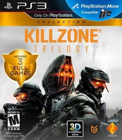   Killzone Trilogy Collection () Killzone 3 + Killzone 2 + Killzone HD   Playstation Move (  3D) (PS3)  Sony Playstation 3