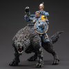 Набор из двух фигурок JoyToy: Кавалерия Громовых Волков Фроде 1:18 (Thunderwolf Cavalry Frode 1:18) Вархаммер 40K Космические Волки (Warhammer 40K Space Wolves) (JT3099) 33 см Персонажи игр