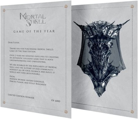 Игра Mortal Shell Enhanced Edition Ограниченное издание (Limited Edition) Издание Игра Года (Game of the Year Edition) Русская Версия (PS4) Playstation 4