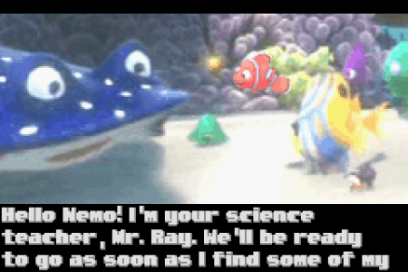    (Finding Nemo)   (GBA)  Game boy