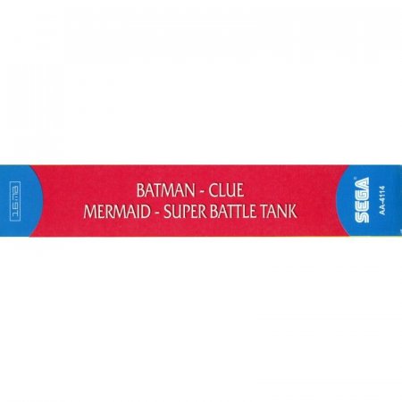   4  1 AA-4114(RU) BATMAN/CLUE / ARIEL ERMAID /SUPER BATTLE TANK   (16 bit) 