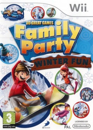   Family Party 30 Great Games Winter Fun (Wii/WiiU)  Nintendo Wii 