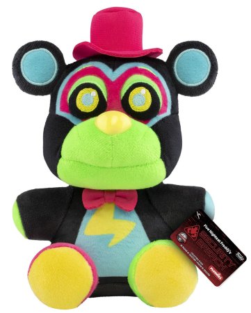 Фигурка плюшевая Funko Plush: Охранный Гламурный Фредди (Security Glamrock Freddy) Пять ночей у Фредди (Five Nights at Freddy's) (59561) 18 см