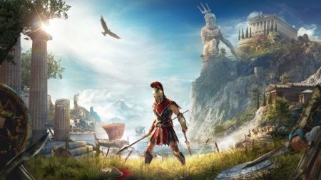 Игра Assassin's Creed: Одиссея (Odyssey) + Assassin's Creed: Истоки (Origins) Русская Версия (PS4) USED Б/У Playstation 4