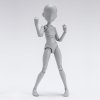 Фигурка Bandai Tamashii Nations S.H.Figuarts: Тело Чан с множеством точек артикуляции Вер. Серый (Body Chan Edition Dx Set (Gray Color Ver.)) Кен Сугимори (Ken Sugimori) (621030) 13 см 