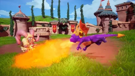 игра Spyro Reignited Trilogy (Спайро Трилогия) (Switch) USED Б/У для Nintendo Switch