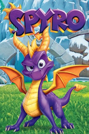 Постер Maxi Pyramid: Ремейк трилогии Спайро (Reignited Trilogy) Спайро (Spyro) (PP34352) 91 см