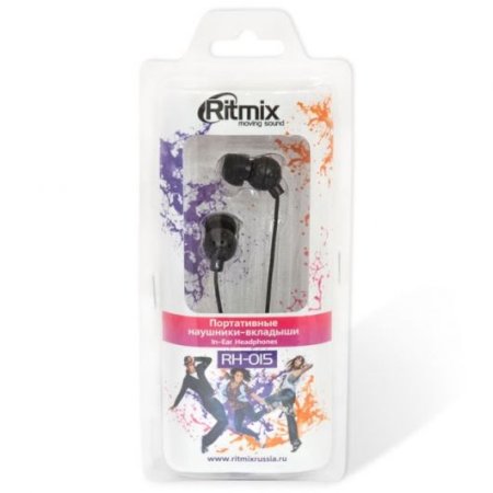 Наушники RITMIX RH-015 розовые (PC) 
