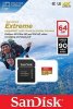 MicroSD Карта памяти 64GB SanDisk Class 10 Extreme Action Sport Cam 90MB/s (PC)