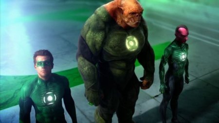 Green Lantern: Rise of the Manhunters (Зелёный Фонарь) (с поддержкой 3D) (Xbox 360) USED Б/У