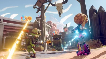 игра Plants vs. Zombies: Битва за Нейборвиль (Battle for Neighborville) Полное издание (Complete Edition) Русская Версия (Switch) USED Б/У для Nintendo Switch