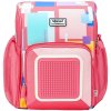 Рюкзак Funny Square School Bag WY-U18-7 Розовый