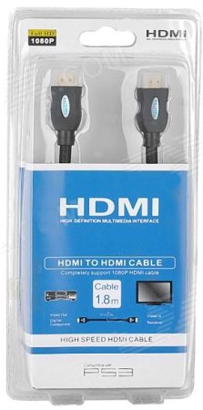 HDMI-кабель 1.8 метра Cable HDMI 1.8m 1.4V (PS3)