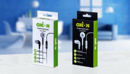 Стерео-гарнитура OXION HS200, чёрная (PC) 