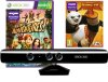 Сенсор движений Microsoft Kinect для Xbox 360 + Сборник Kinect Adventures 5 игр Русская Версия + Загружаемая игра Kung Fu Panda 2 (Xbox 360)