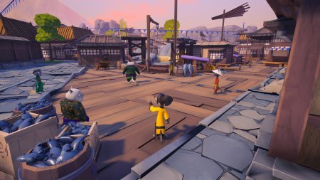 игра Samurai Academy: Paws of Fury (Switch) для Nintendo Switch