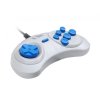 Геймпад проводной 8 bit Controller узкий разъем 9 Pin (Форма Sega) (Серый) для 8 bit, Денди (Dendy)